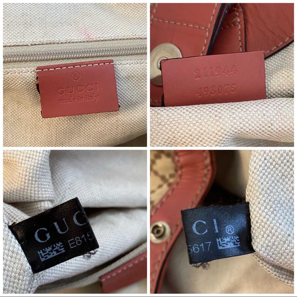 Gucci Vintage Sukey Diamanté Canvas Tote Bag - Picture 5 of 16